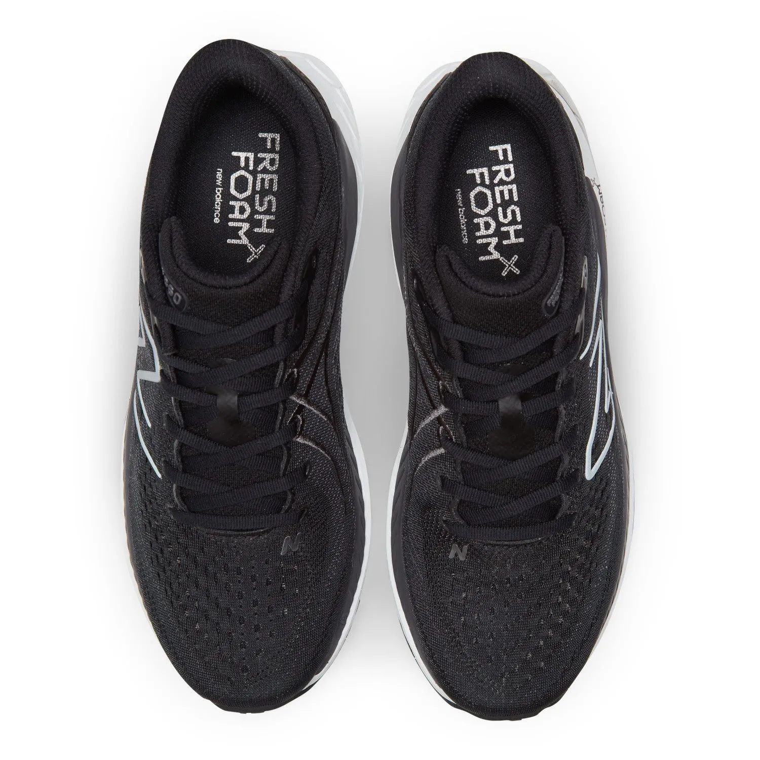 Men's New Balance Fresh Foam X 860v13 Color: Black with White and Magnet