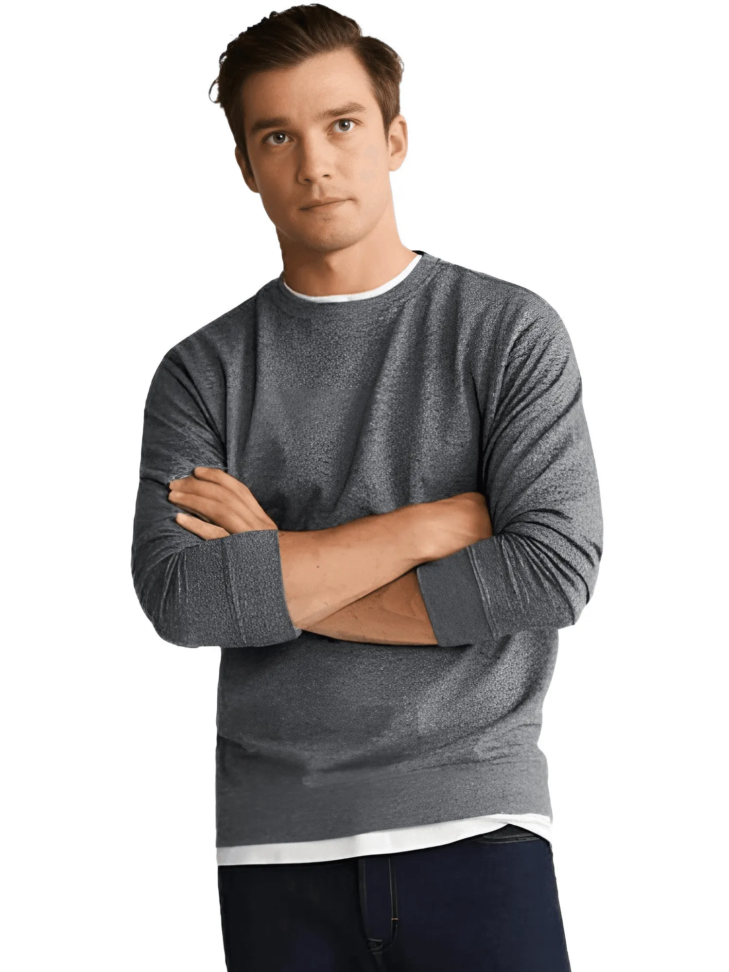 Men's Solid Color Sweatshirts