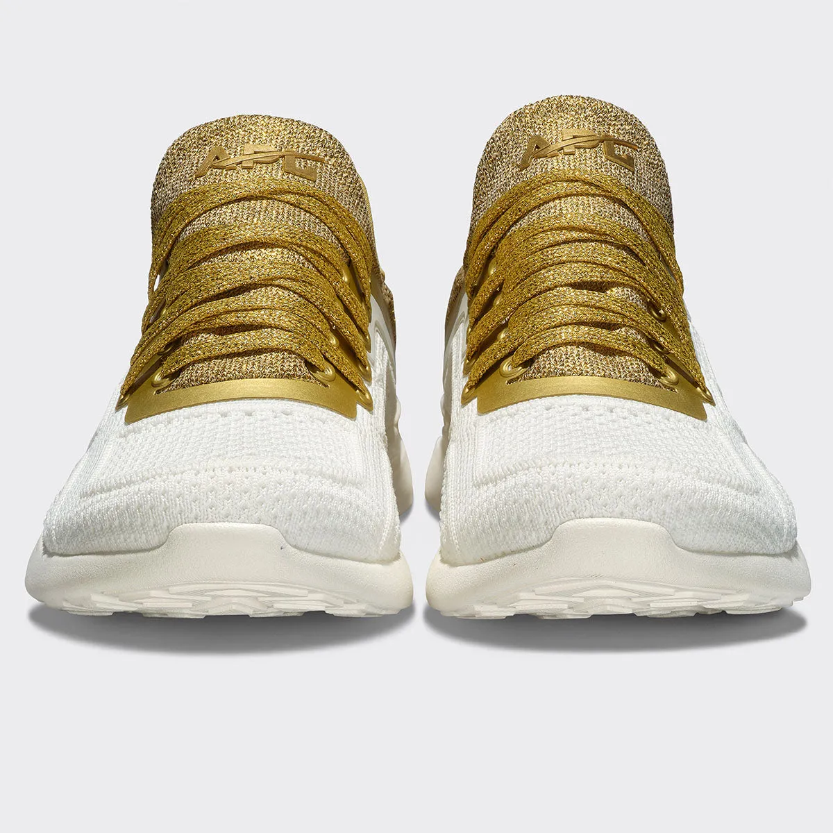 Men's TechLoom Tracer Ivory / Metallic Gold