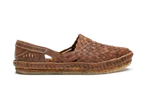 Men's Woven Shoe in Walnut by Mohinders