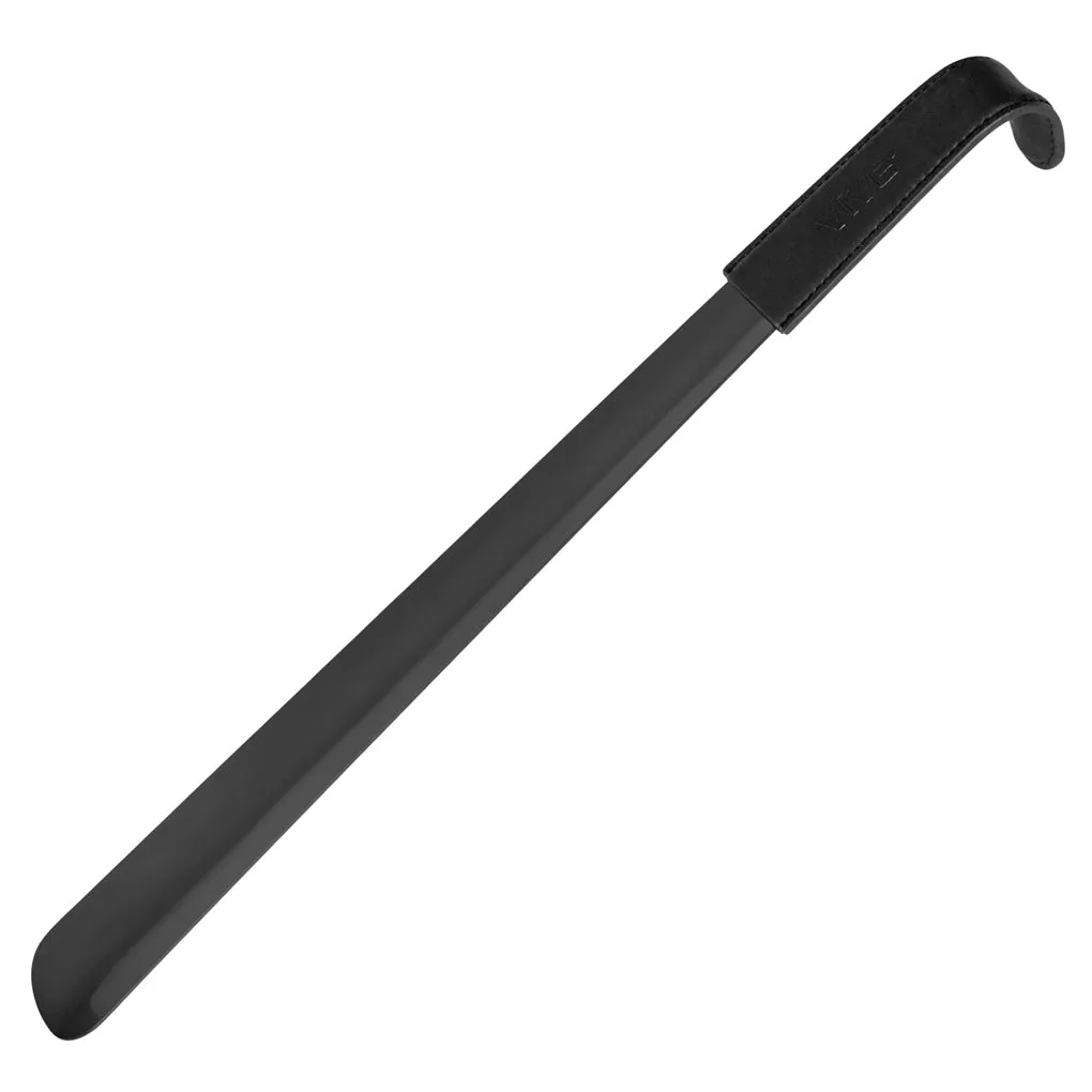 Metal Shoehorn 16'' Black