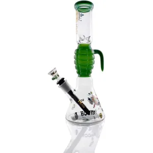 MK Glass Grenade Water Pipe