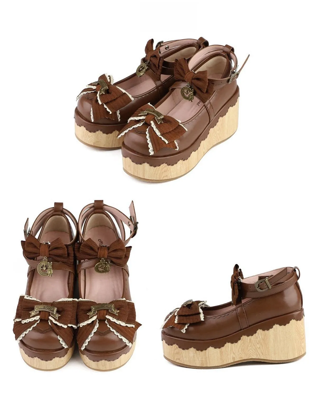 MODO~Hide and Seek~Kawaii Lolita Platform Shoes Thick Sole Shoes