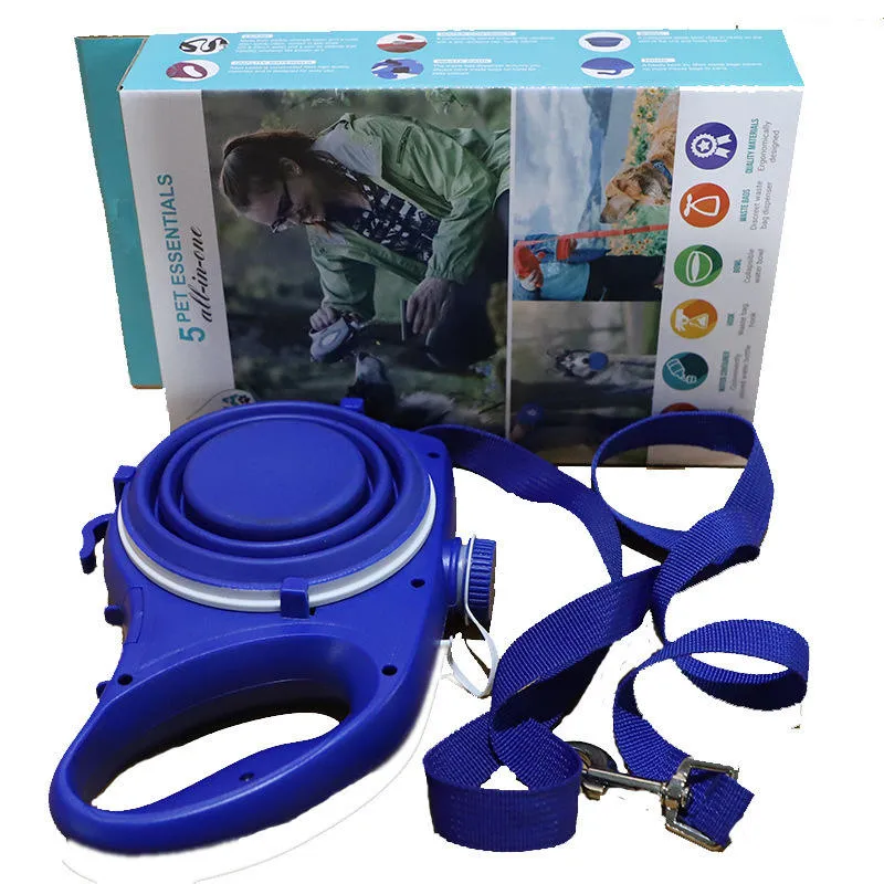 Must-Have Dog Walking Essentials: Stay Prepared with Multifunctional Leash, Water & Waste Bags