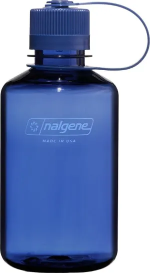 Nalgene 454ml Narrow Mouth Sustain Water Bottle Denim | Buy Nalgene 454ml Narrow Mouth Sustain Water Bottle Denim here | Outnorth