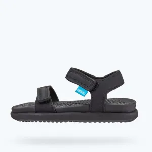 Native Shoes Jiffy Black Children's Sugarlite Charley Sandal