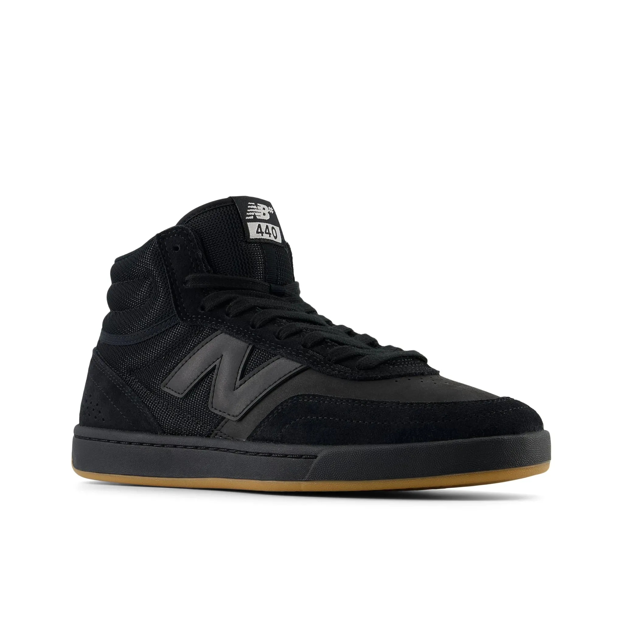 New Balance Numeric '440v2 High' Skate Shoes (Black / Gum)