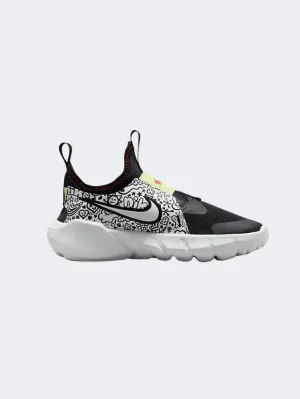 Nike Flex Runner 2 Jp Ps-Boys Running Shoes White/Black