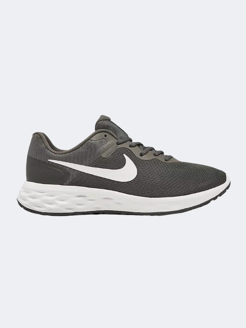 Nike Revolution 6 Men Running Shoes Grey/White