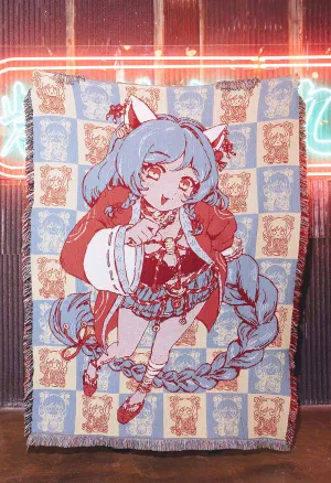 OMOCAT Woven Blanket