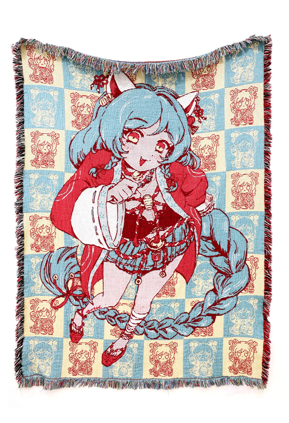 OMOCAT Woven Blanket