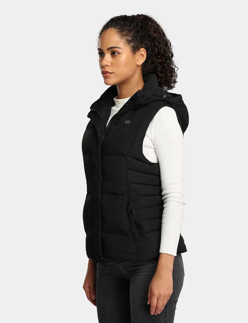 (Open-box) Women's Heated Down Vest - Slim Fit