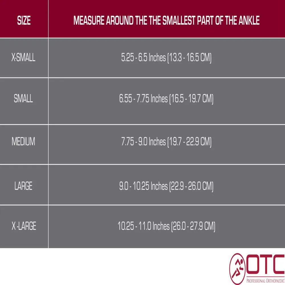 OTC Ankle Support - Spiral Stays