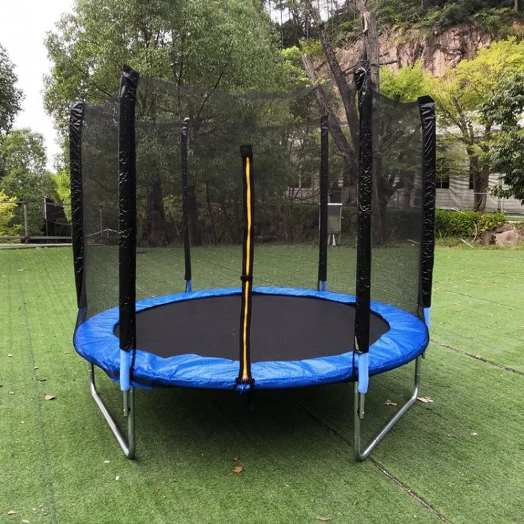 Outdoor Trampoline Protective Safety Net Sports Anti-fall Jump Pad,Size: 6 Feet-6 Poles-Diameter 1.83m