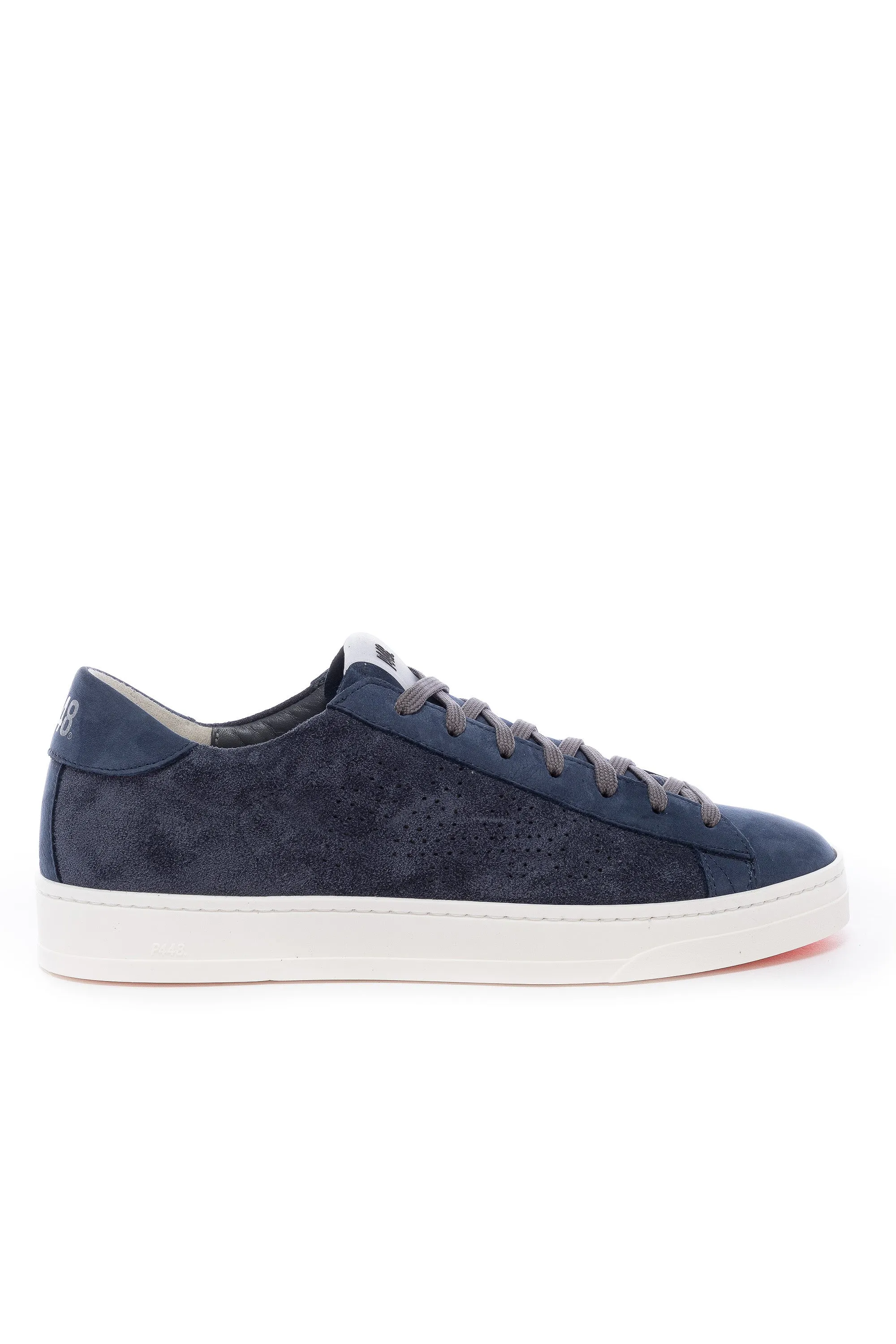 P448 Men's Jack Navy/Jeans Suede Sneaker | Navy/Jeans | Clearance Final Sale