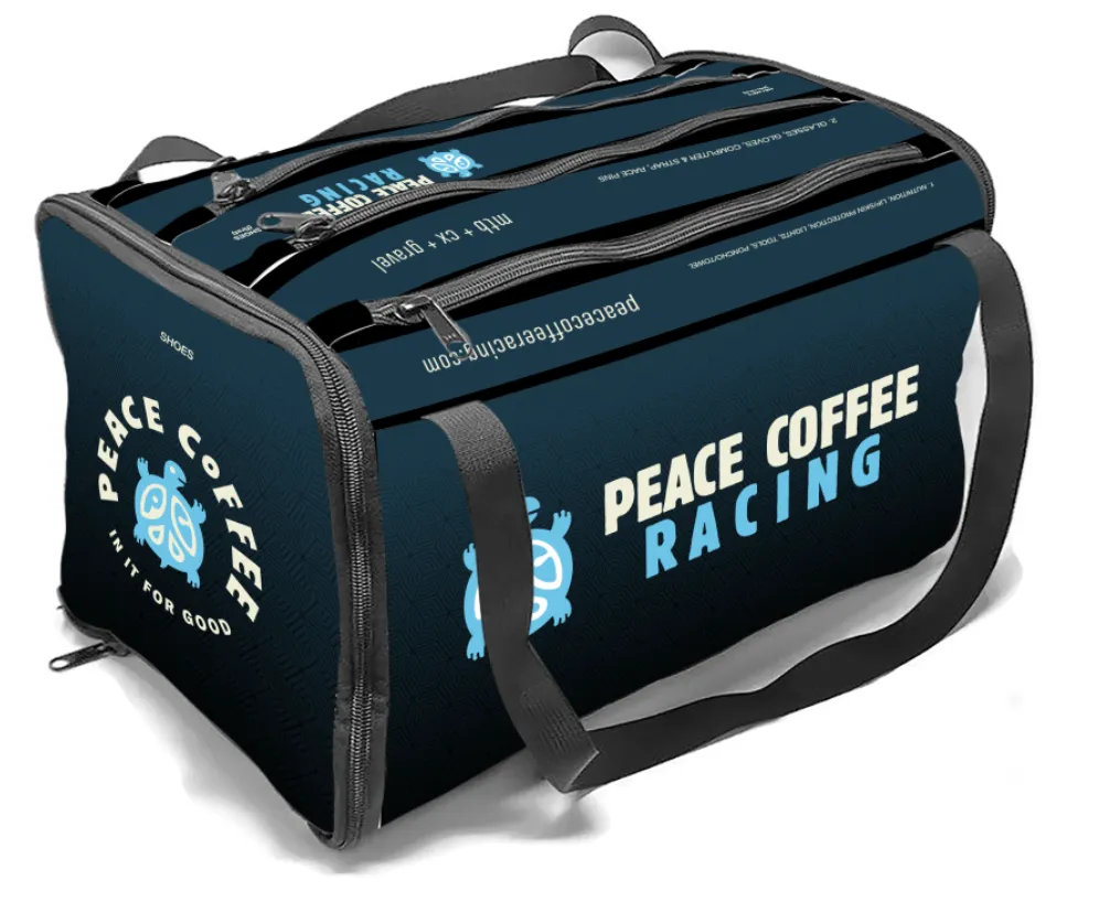 Peace Coffee Racing 2024 CYCLING RACEDAY BAG™