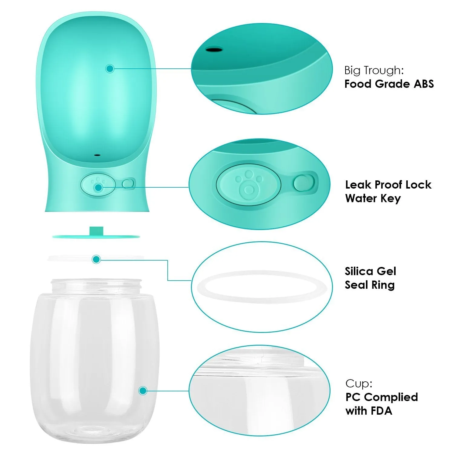 Pet Travel Water Bottle