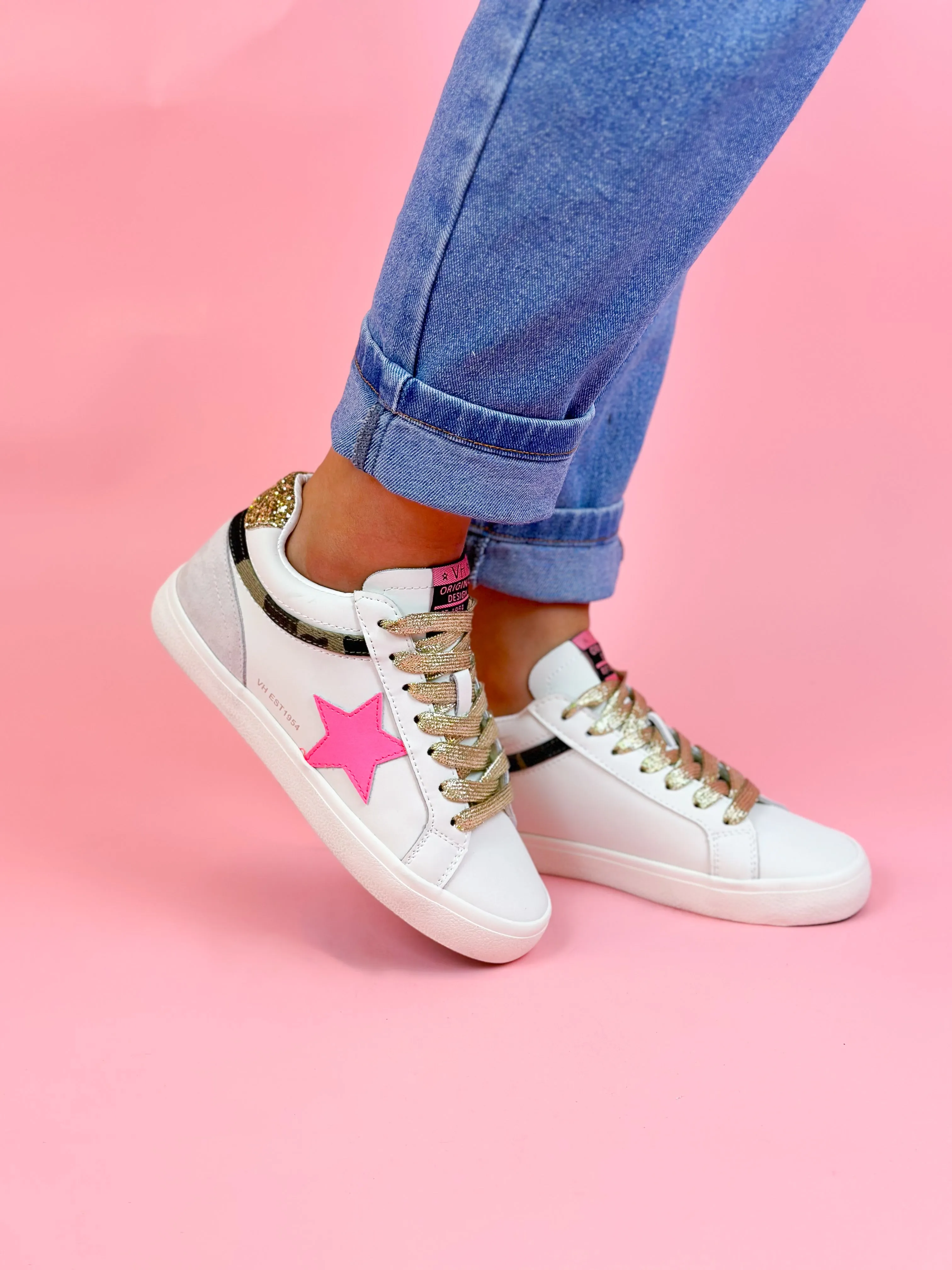 Pop Pink Bounce Sneakers