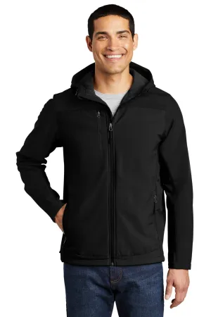 Port Authority® Hooded Core Soft Shell Jacket. J335