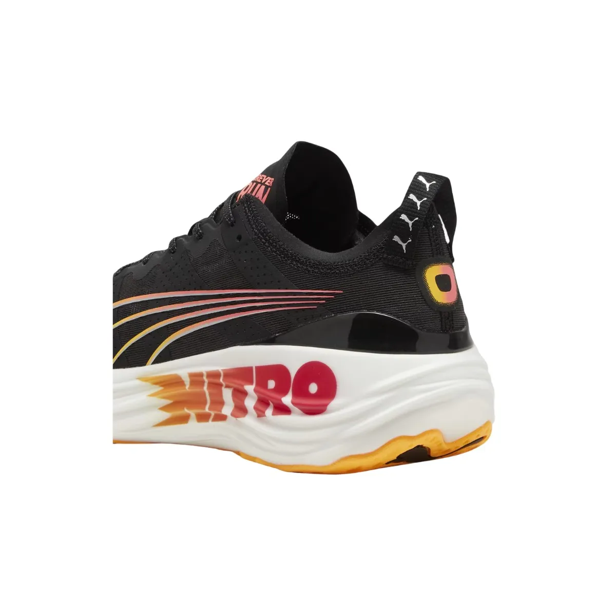 Puma ForeverRun Nitro Forever Faster Shoes Black Red SS24