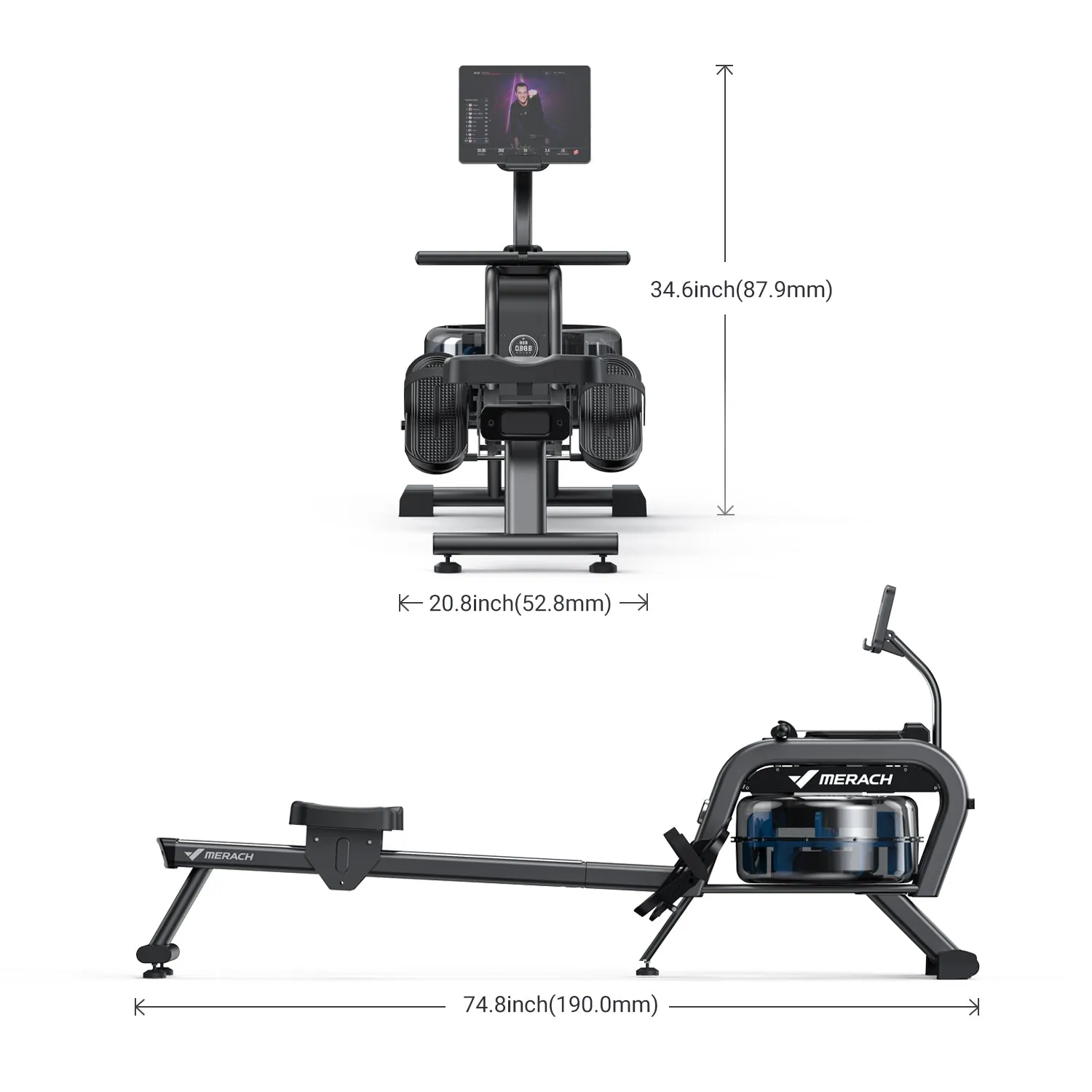 R06 Water Magnetic Rower