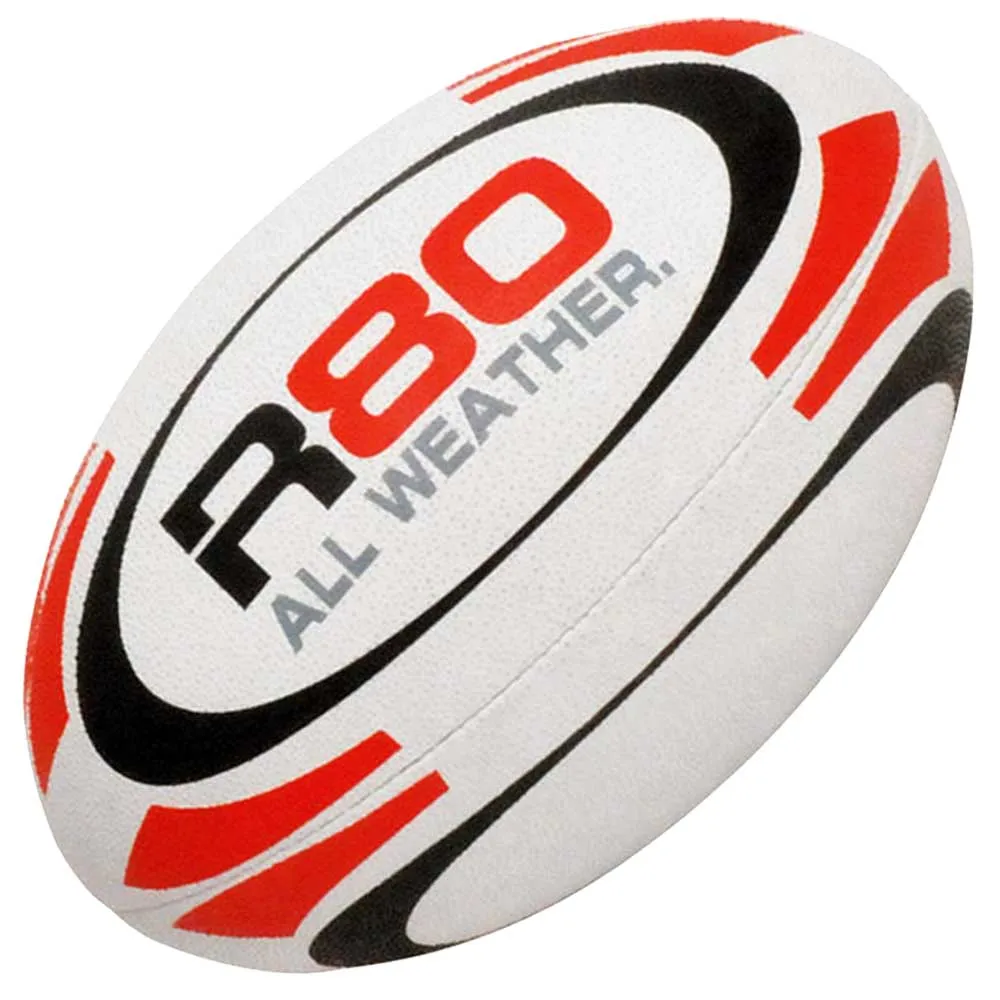 R80 Rugby All Weather Training Ball Size 5