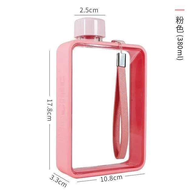 Rectangular Flat Transparent Leak-proof Thermos