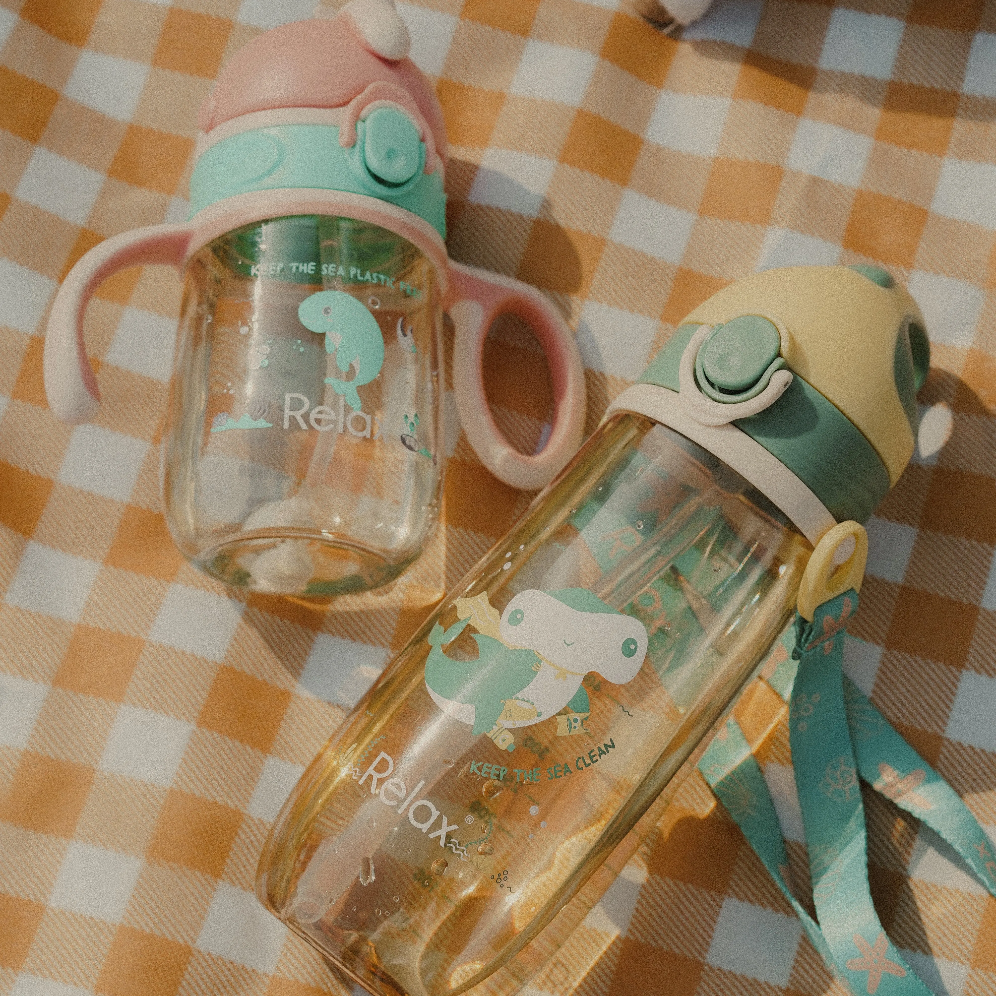 RELAX 600ML AIMEE PPSU KIDS STRAW BOTTLE - SONJA