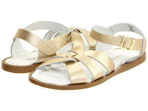 Salt Water Original Sandal | Gold Size 5 Youth