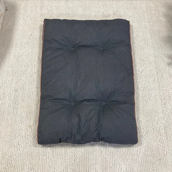 SAMPLE SALE: Charcoal Tufted Pillow Bed