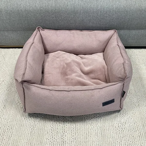 SAMPLE SALE: Luxe Trim Pink High Side  Bed - Small