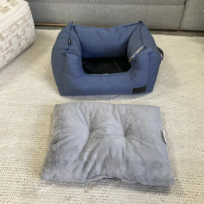 SAMPLE SALE: Water Resistant Slate High Side Square Bed