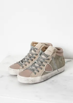 Sequin High Top Sneaker