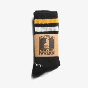 Service Works Pasta Water Socks - Black