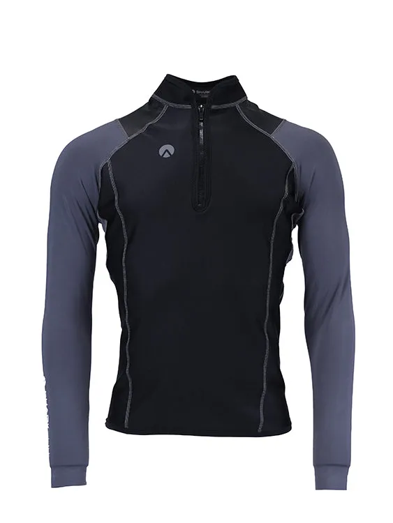 Sharkskin High Performance Long Sleeve Top Chest Zip Mens