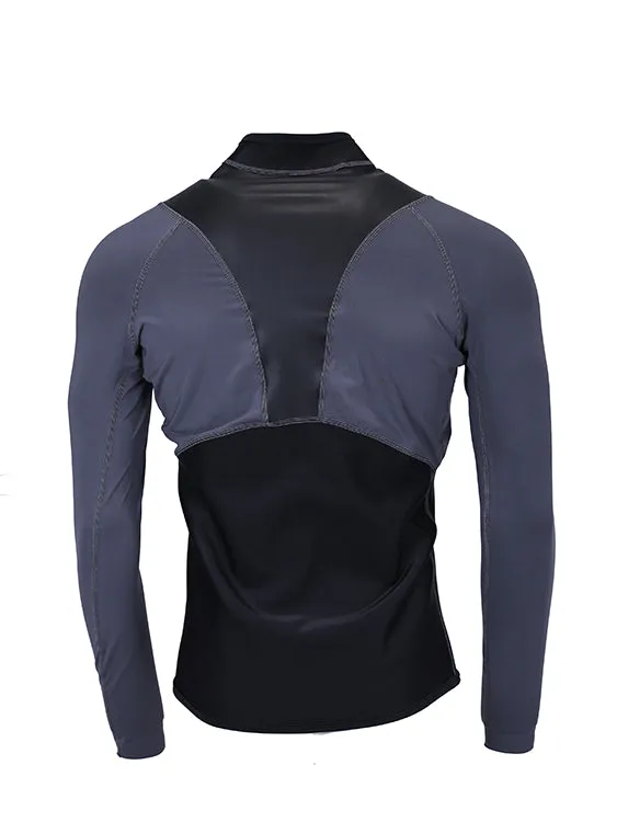 Sharkskin High Performance Long Sleeve Top Chest Zip Mens