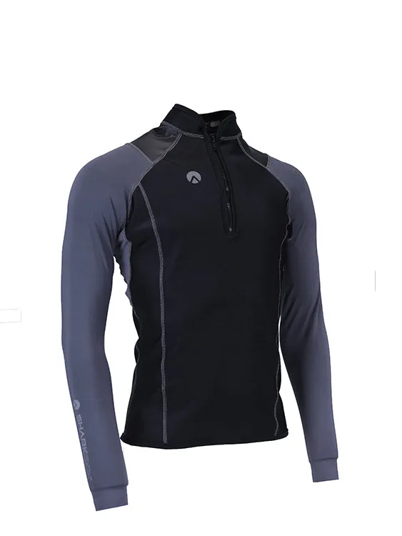 Sharkskin High Performance Long Sleeve Top Chest Zip Mens