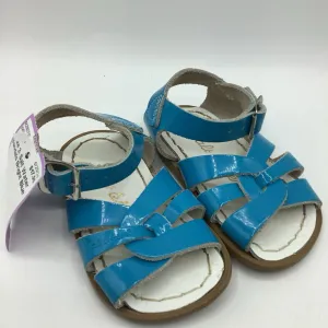 Size 3: Salt Water Sandals Bright Blue