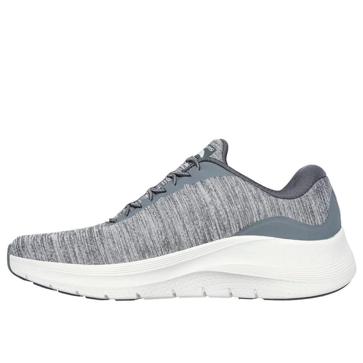 Skechers 232709 Arch Fit 2.0 - Upperhand Mens Grey Textile Slip On Trainers