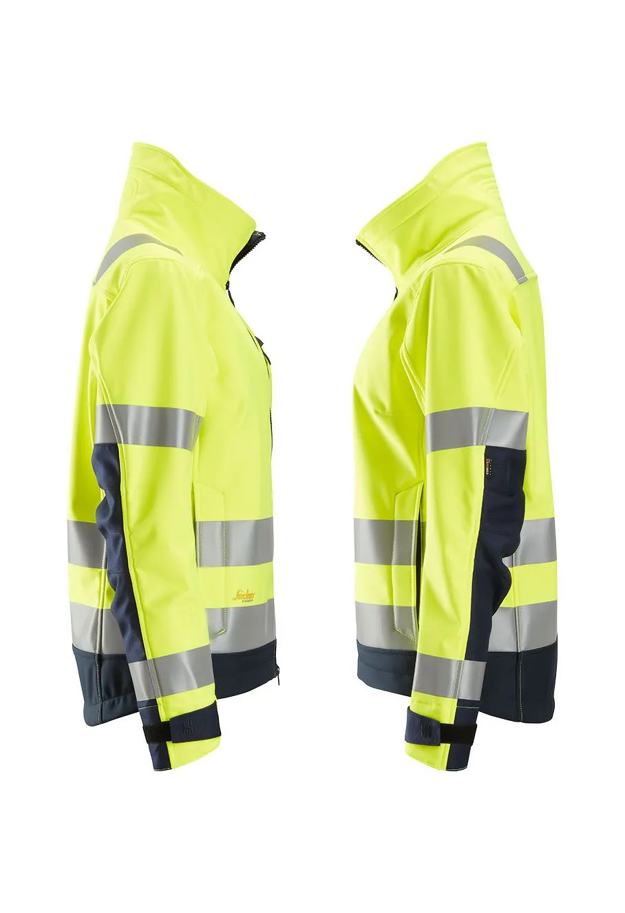 Snickers&#x20;Work&#x20;Jacket&#x20;High&#x20;Vis&#x20;Women&#x20;1237&#x20;-&#x20;Yellow&#x20;Navy