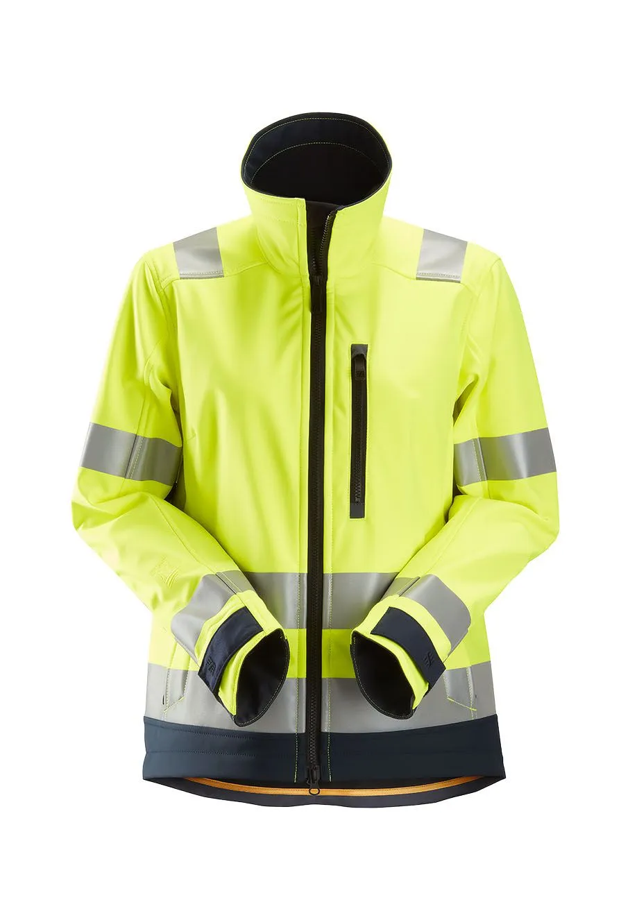 Snickers&#x20;Work&#x20;Jacket&#x20;High&#x20;Vis&#x20;Women&#x20;1237&#x20;-&#x20;Yellow&#x20;Navy