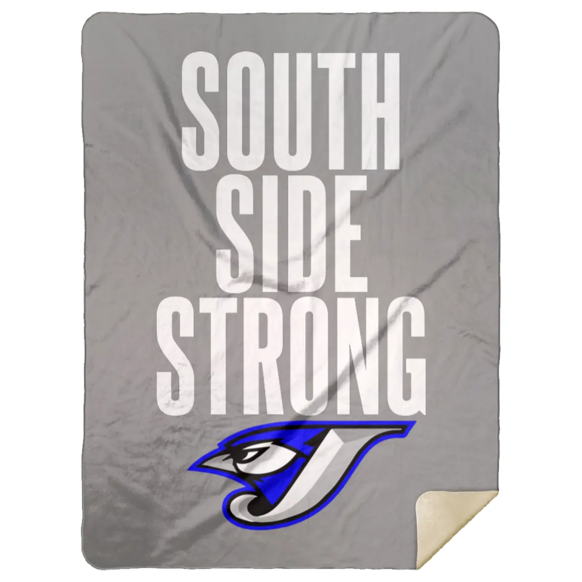 South Side Strong Football MSHL Premium Sherpa Blanket 60x80