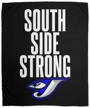 South Side Strong Football VPM Cozy Plush Fleece Blanket - 50x60