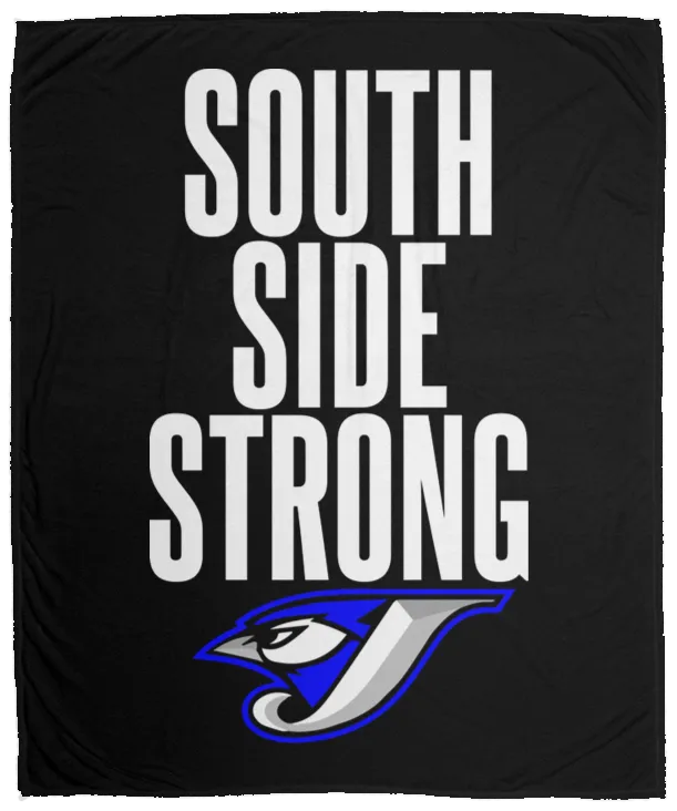 South Side Strong Football VPM Cozy Plush Fleece Blanket - 50x60