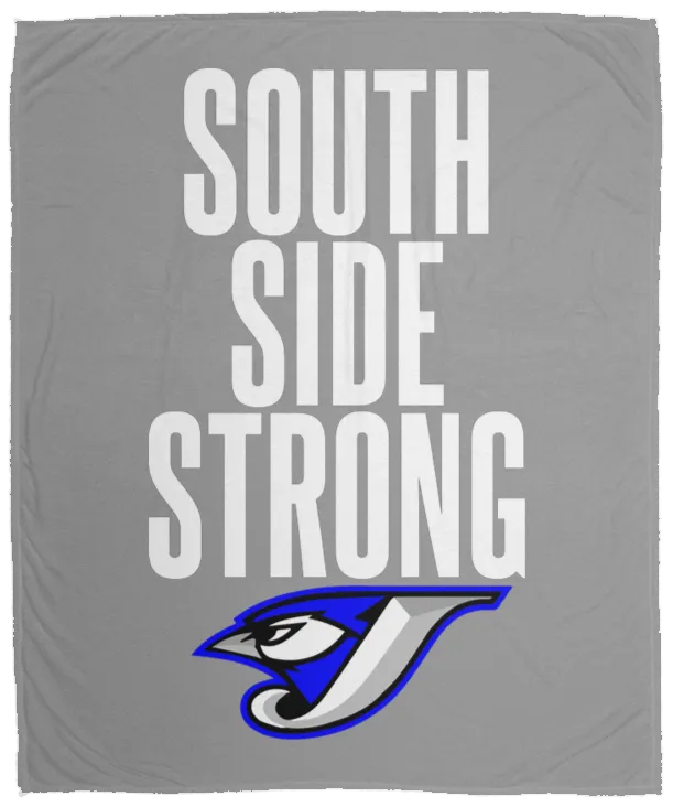 South Side Strong Football VPM Cozy Plush Fleece Blanket - 50x60