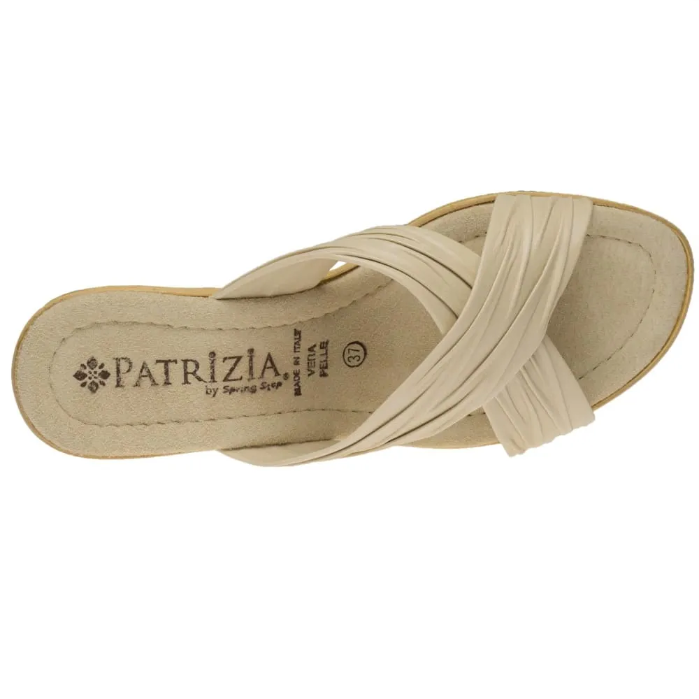 Spring Step Shoes Patrizia Women's Cork Wedge Slide Sandal