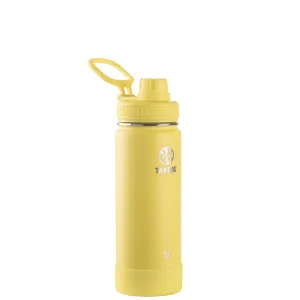 Takeya Actives Insulated Water Bottle 530 ml Canary | Buy Takeya Actives Insulated Water Bottle 530 ml Canary here | Outnorth