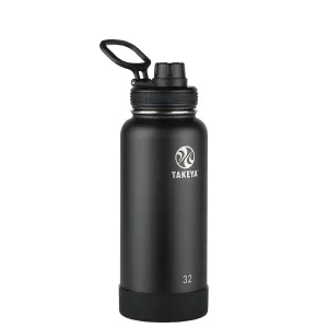 Takeya Actives Insulated Water Bottle 950 ml Onyx | Buy Takeya Actives Insulated Water Bottle 950 ml Onyx here | Outnorth