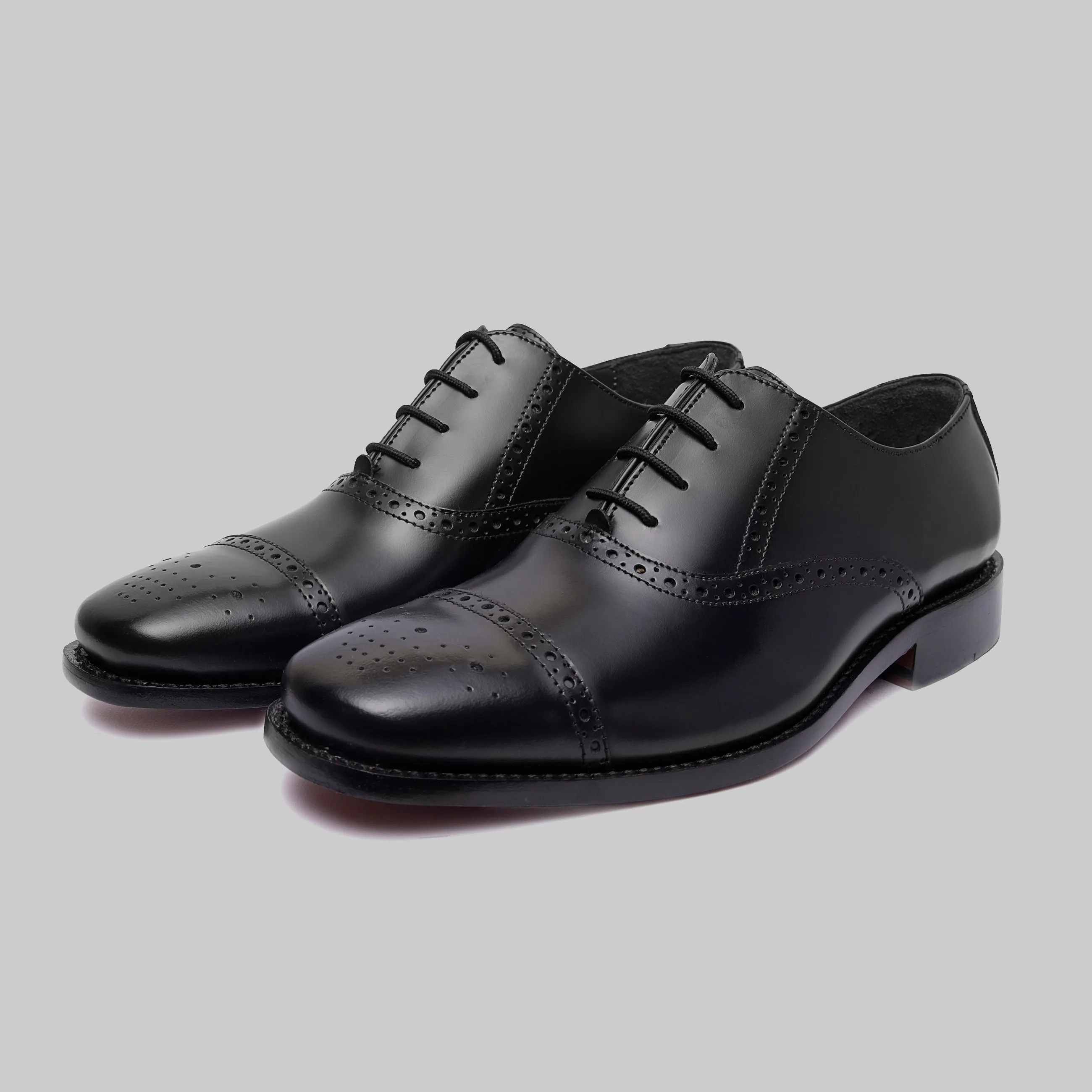 Tallon Goodyear Welted Cap Toe Wingtip Oxford Dress Shoes