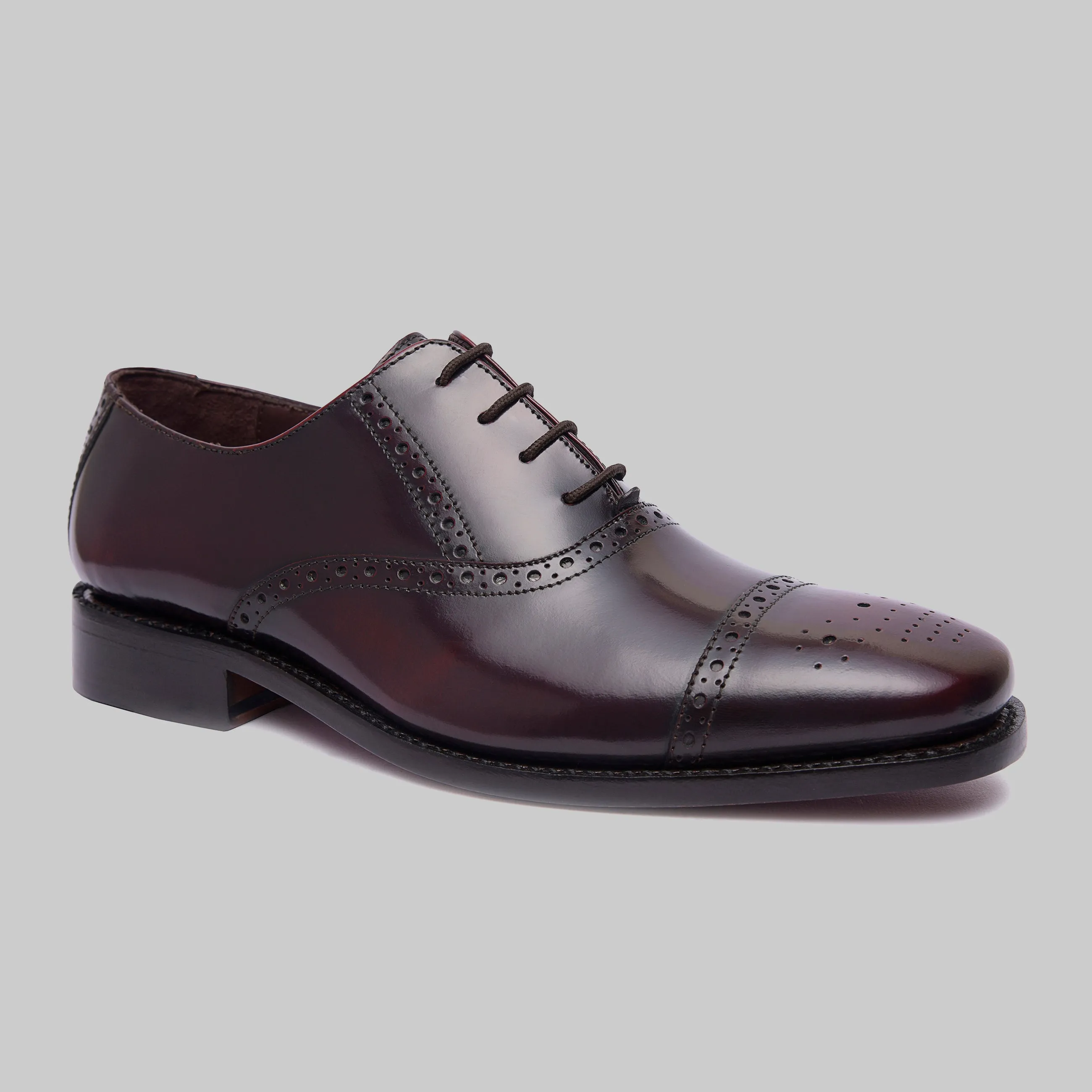 Tallon Goodyear Welted Cap Toe Wingtip Oxford Dress Shoes